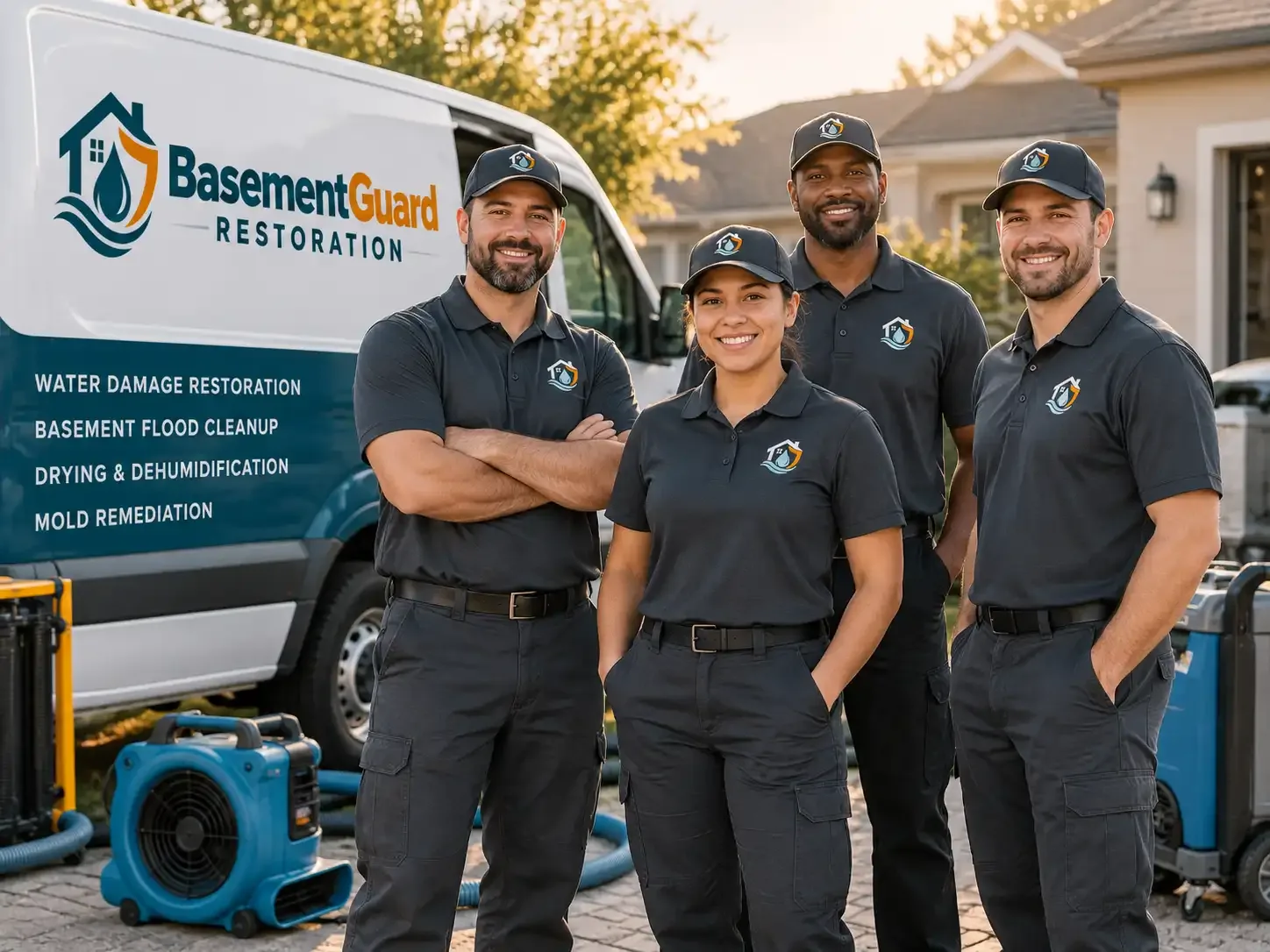 Basement Water Damage Restoration company in Ashley, IN